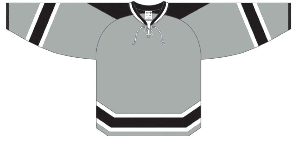 LA Stadium Series Grey Pro Canada / USA Made Hockey Jerseys