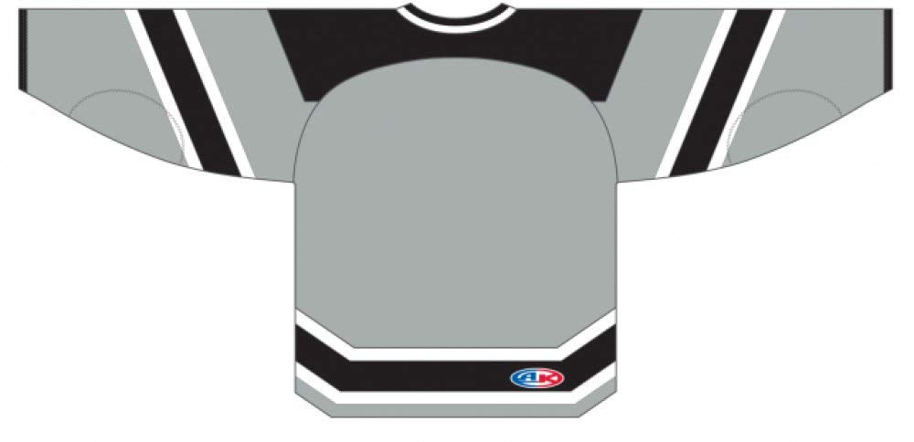 LA Stadium Series Grey Pro Canada / USA Made Hockey Jerseys