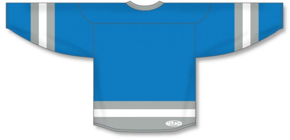Pro Blue, Grey, White League Canada / USA Made Hockey Jerseys