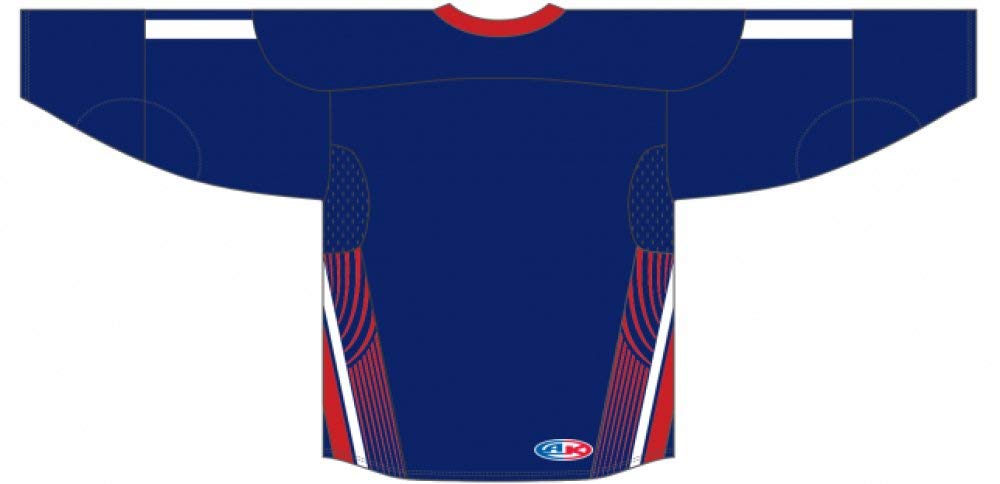 Customization Depot 2006 Team USA Navy Sublimated Sleeve Stripes and Side Inserts