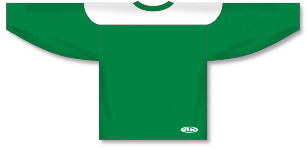 Custom Customization Depot Kelly, White League Canada / USA Made Hockey Jerseys