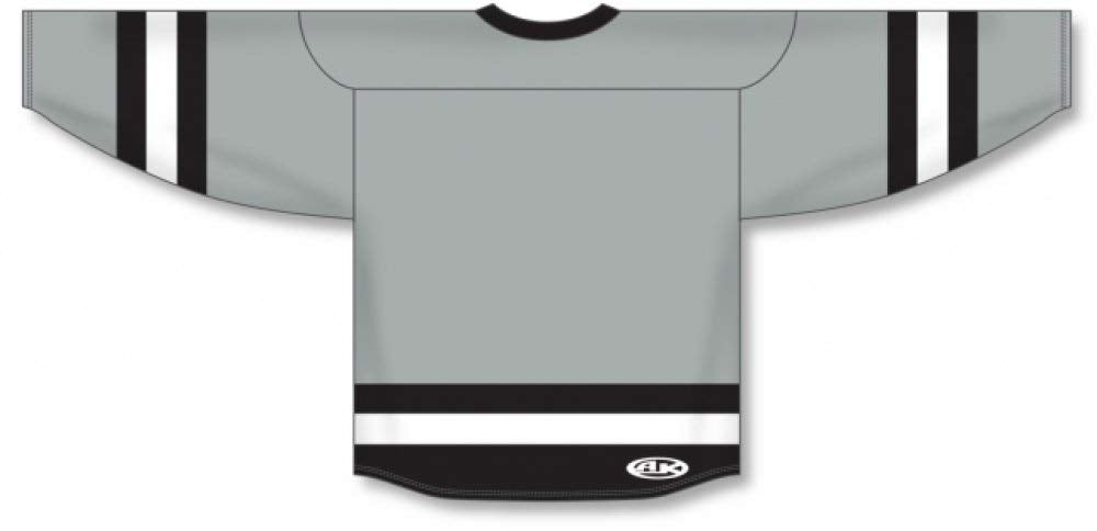 Custom Customization Depot Grey, Black, White League Canada / USA Made Hockey Jerseys