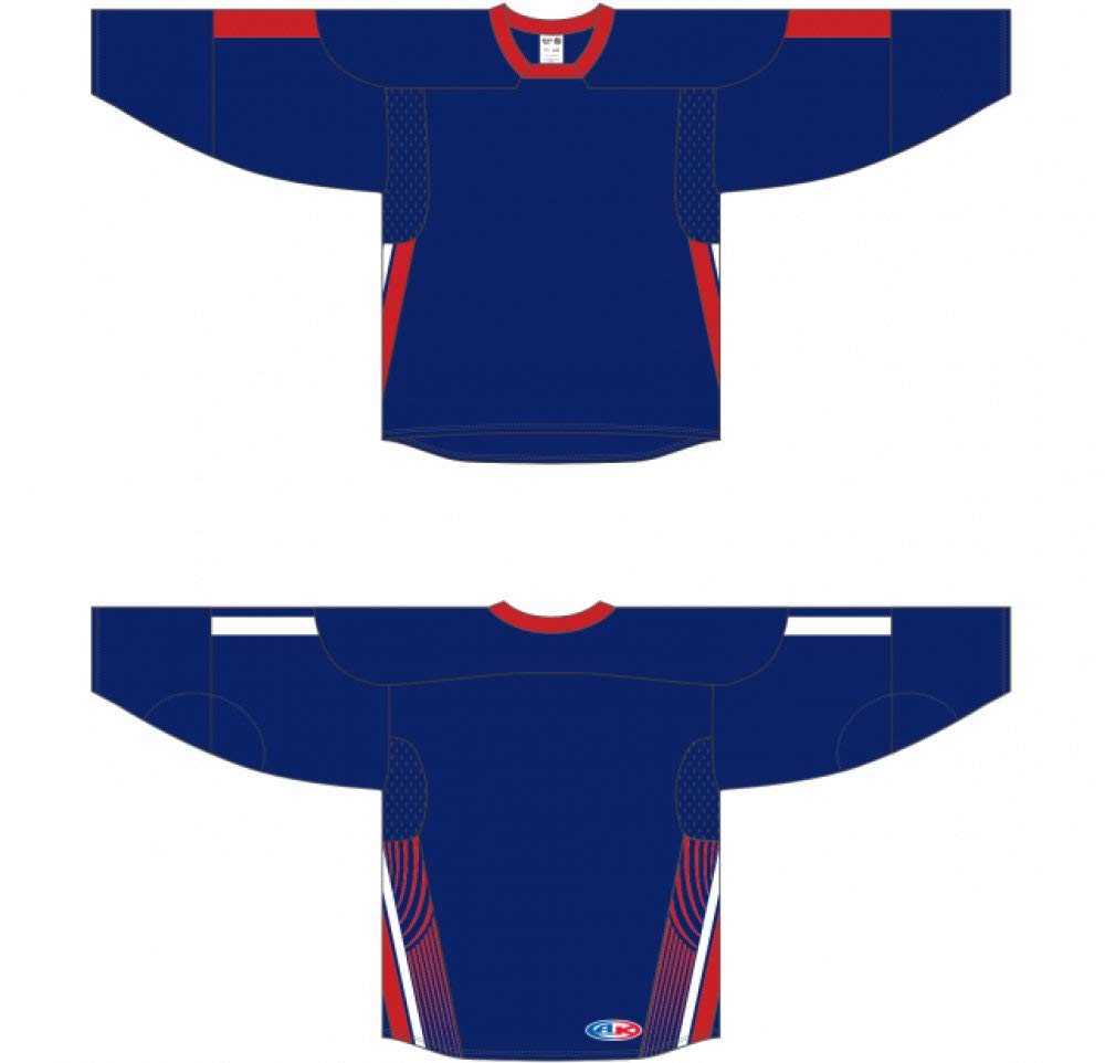 Customization Depot 2006 Team USA Navy Sublimated Sleeve Stripes and Side Inserts