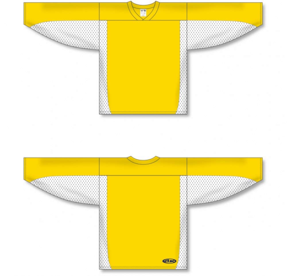Custom Customization Depot Maize, White League Canada / USA Made Hockey Jersey