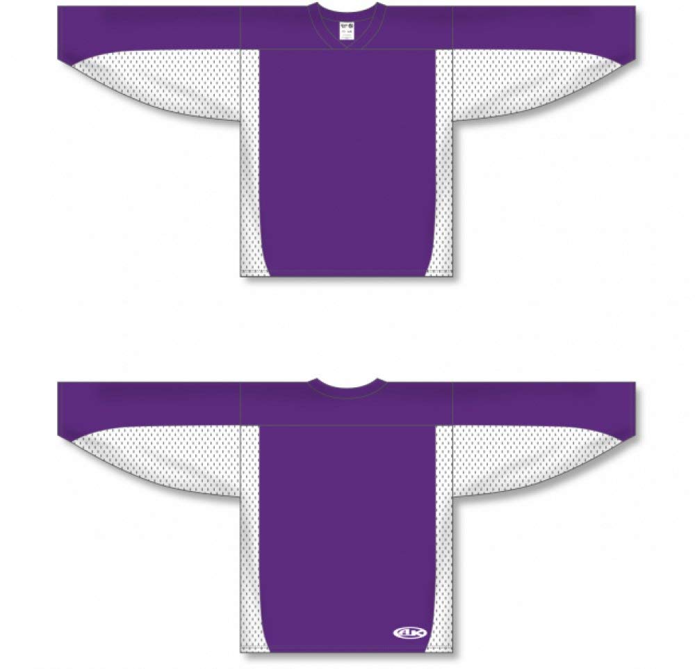 Customization Depot Purple, White League Canada / USA Made Hockey Jerseys