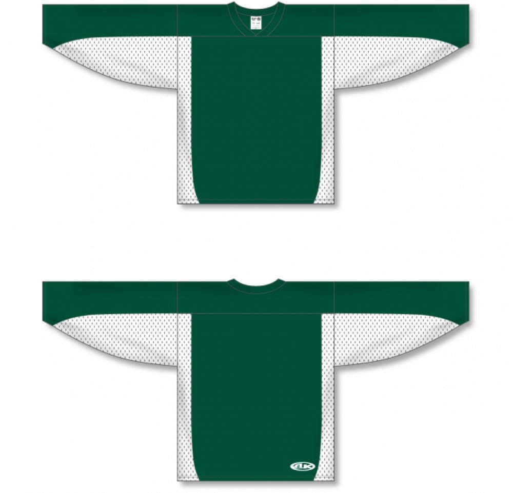 Custom Customization Depot Dark Green, White League Canada / USA Made Hockey Jerseys