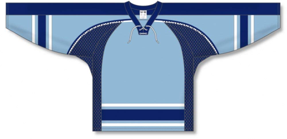New Maine 3RD Powder Square Lace Neck Pro Canada / USA Made Hockey Jerseys