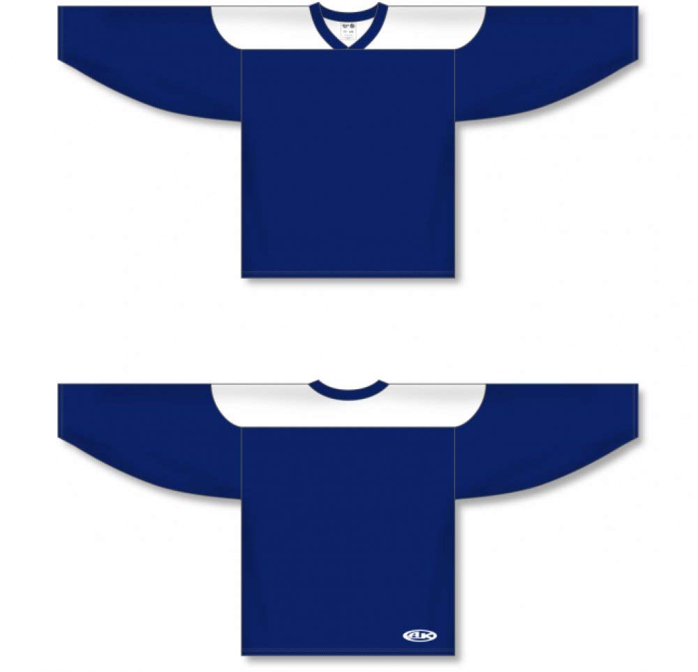 Customization Depot Navy, White League Canada / USA Made Hockey Jerseys