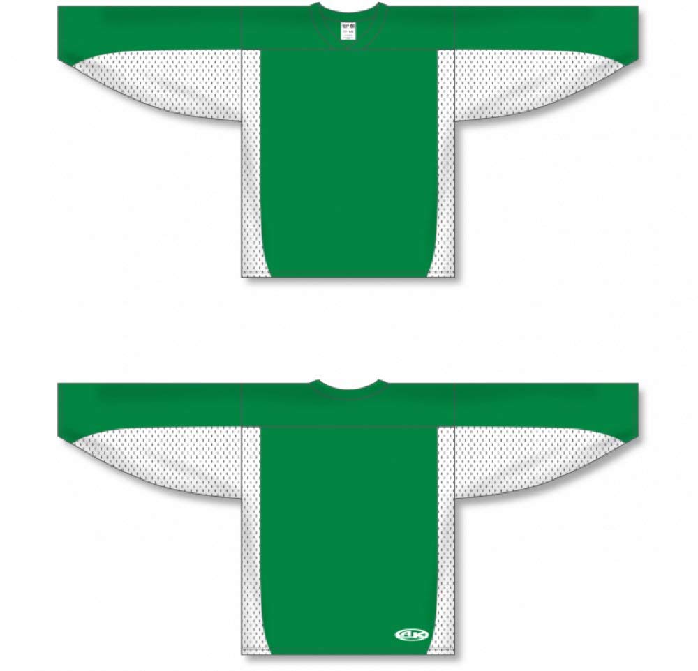 Customization Depot Kelly, White League Canada / USA Made Hockey Jerseys