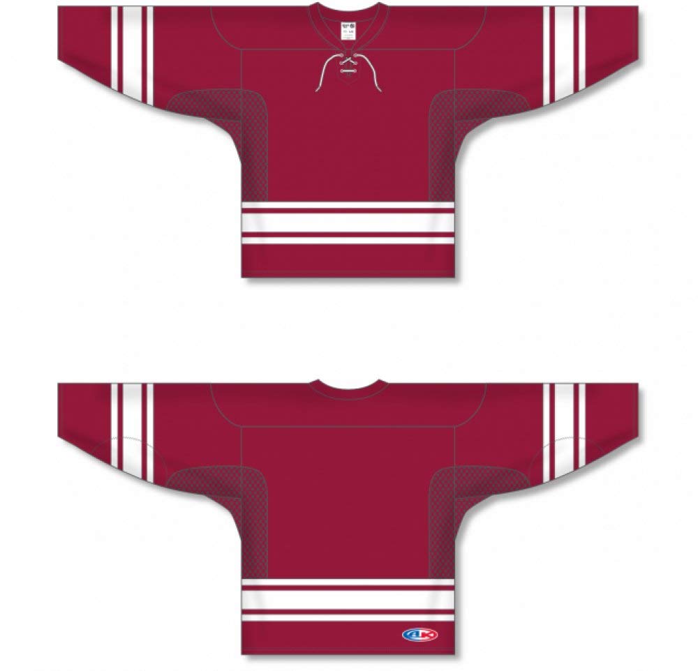New Phoenix AV RED Gussets Pro Canada / USA Made Hockey Jerseys