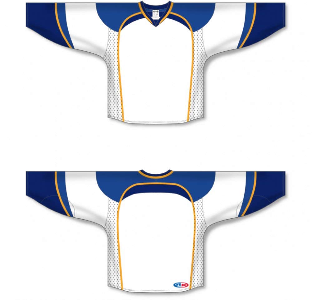 Custom 2011 ST. Louis White Gussets Pro Canada / USA Made Hockey Jerseys