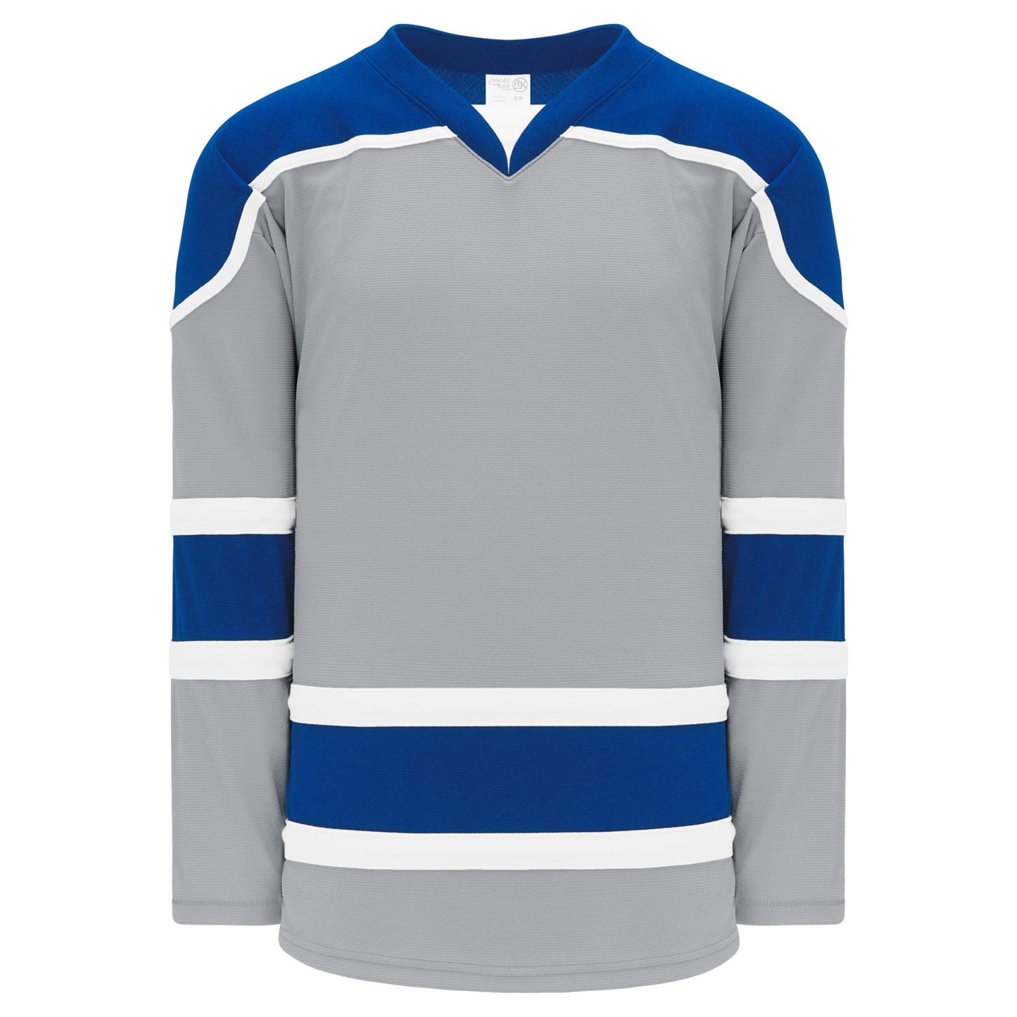 Grey, Royal, White  hockey jerseys no minimum