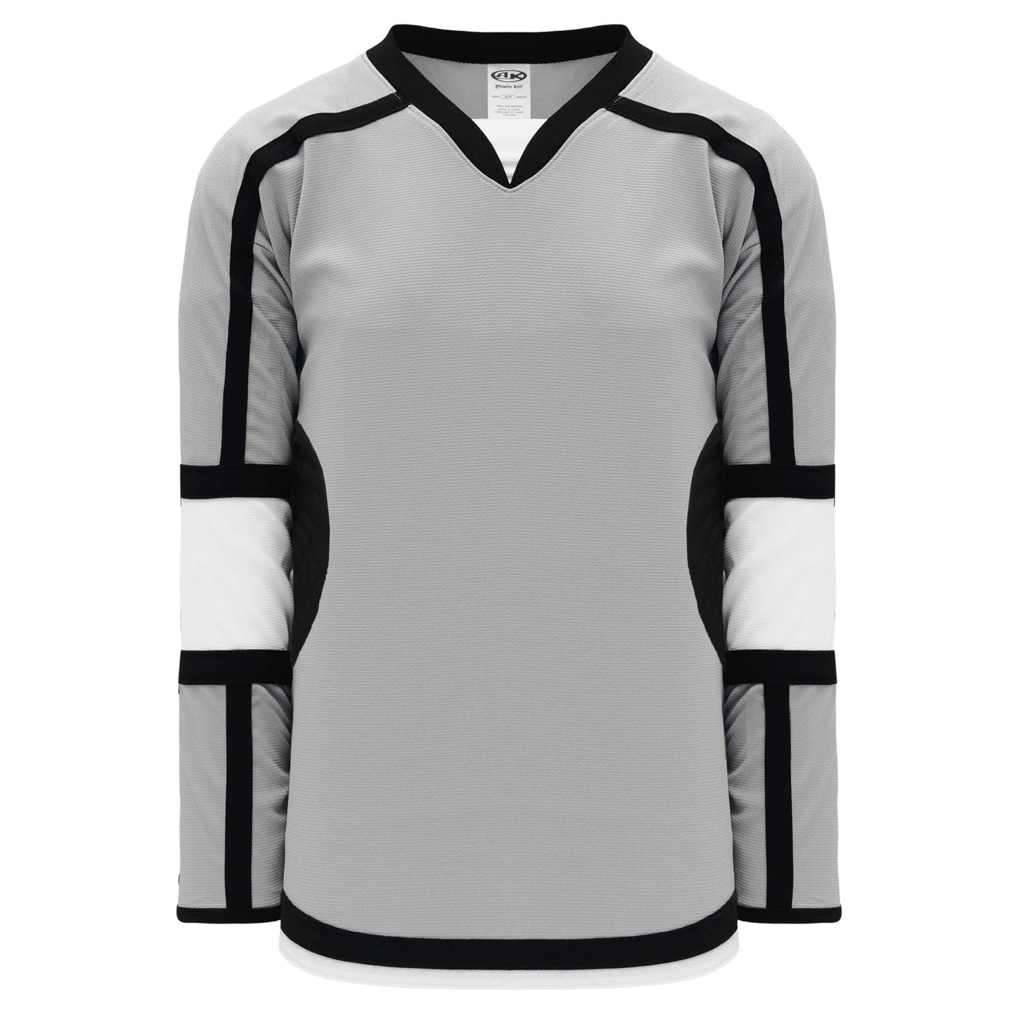 Grey, Black, White Durastar Mesh  hockey jerseys no minimum