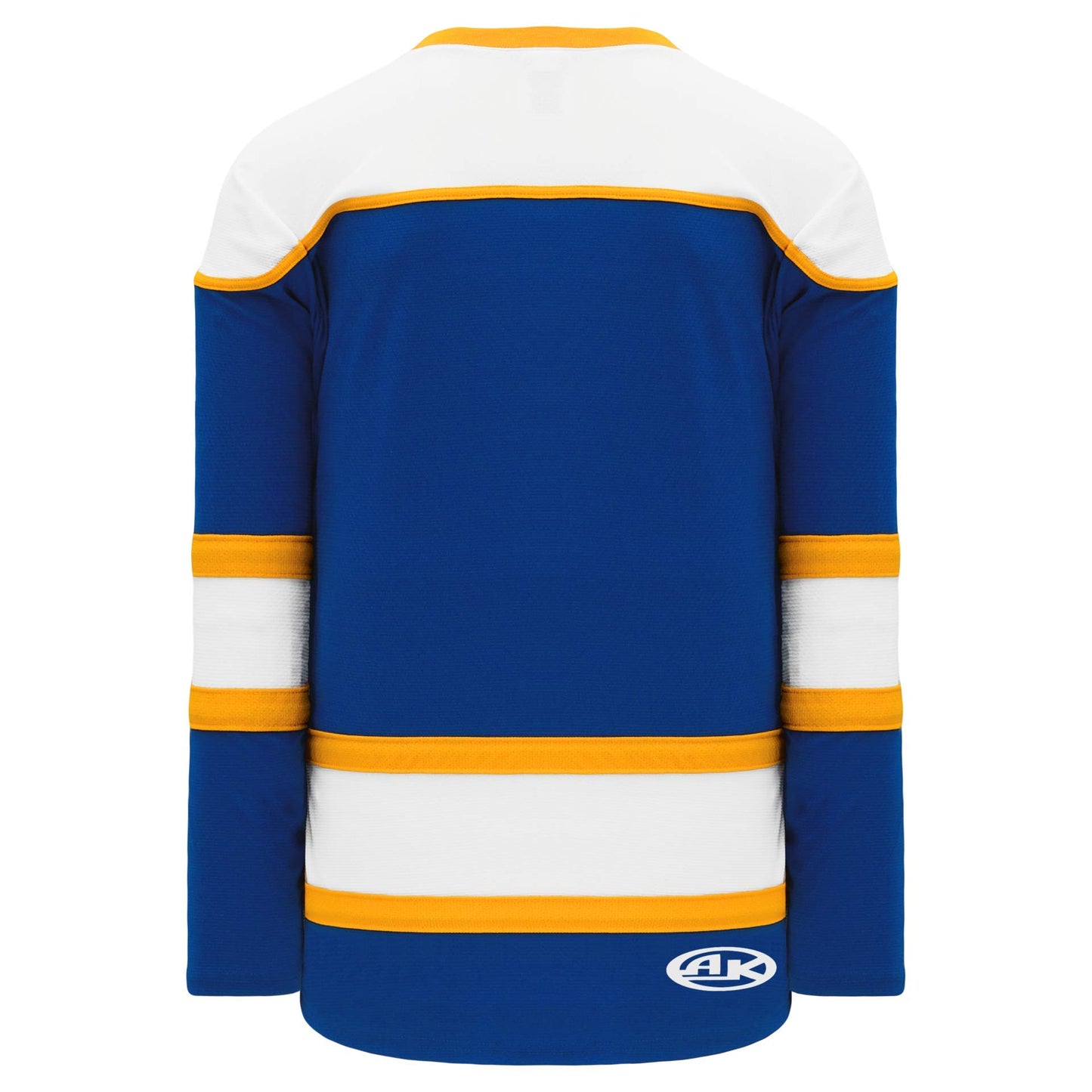 Royal, White, Gold  hockey jerseys no minimum