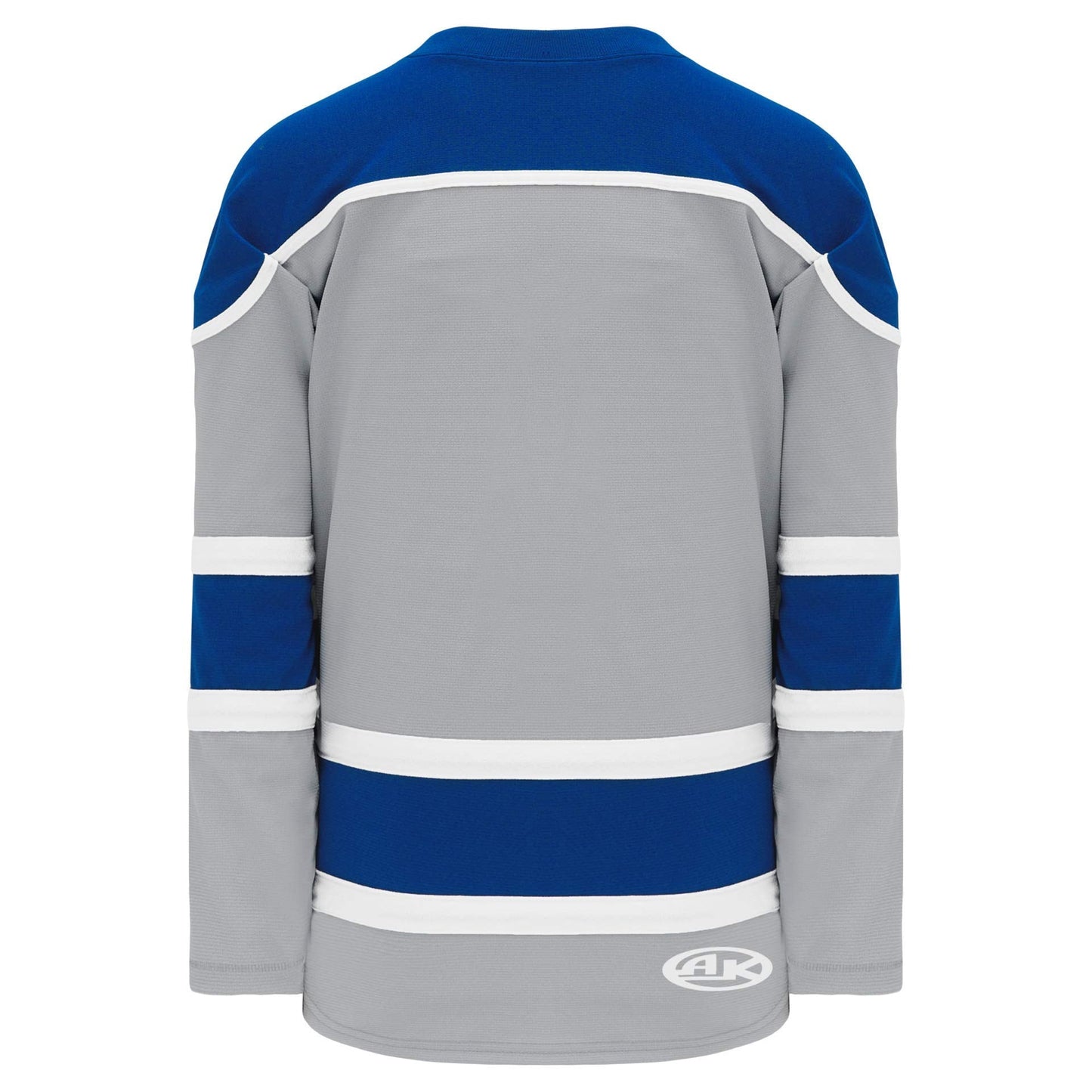 Custom Grey, Royal, White hockey jerseys no minimum