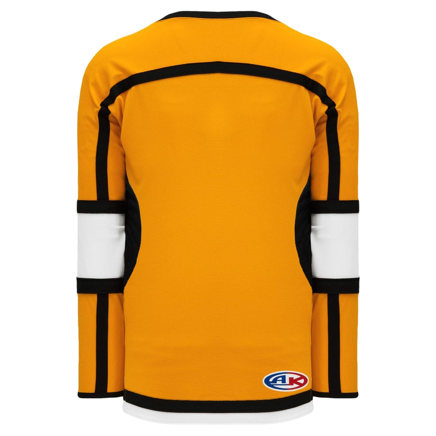 Custom Gold, Black, White hockey jerseys no minimum