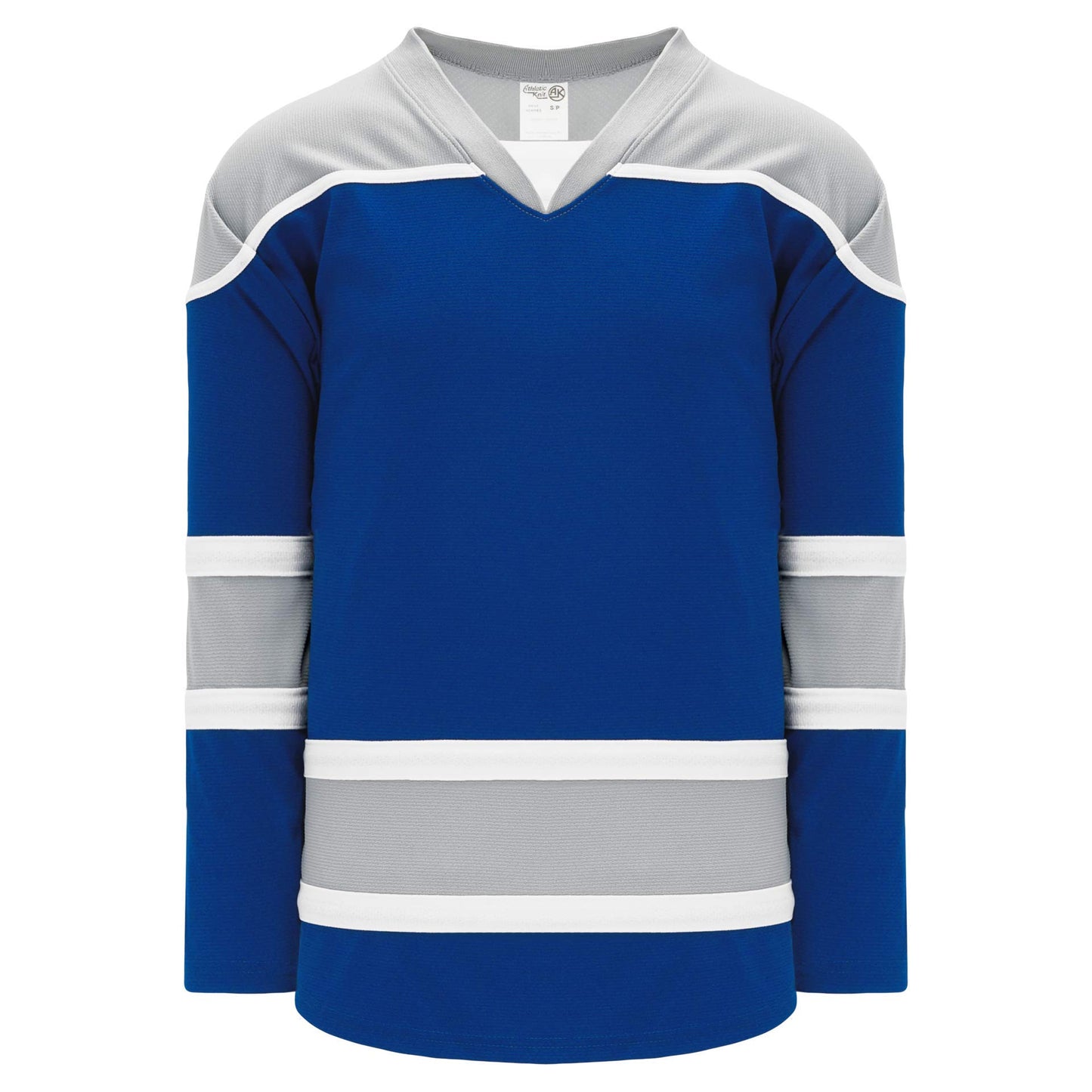 Royal, Grey, White  hockey jerseys no minimum