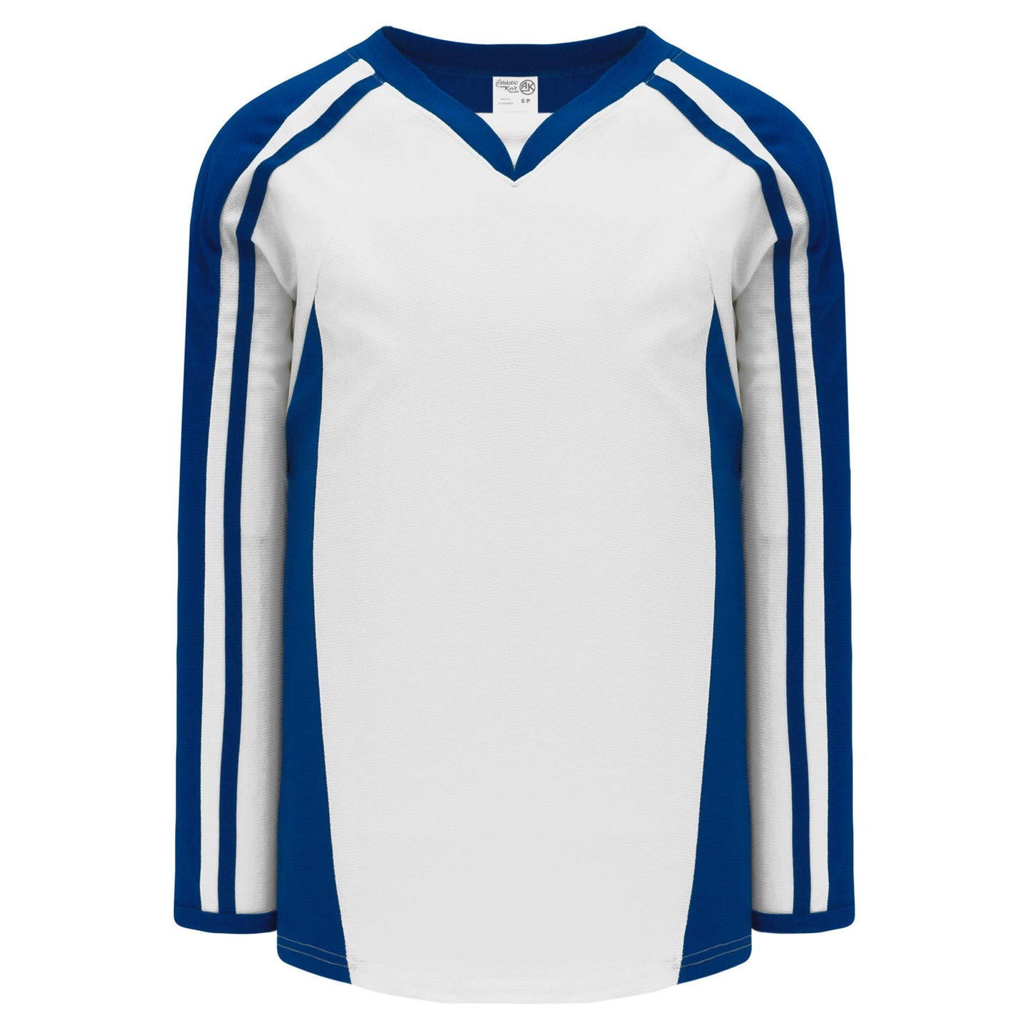 White, Royal hockey jerseys no minimum