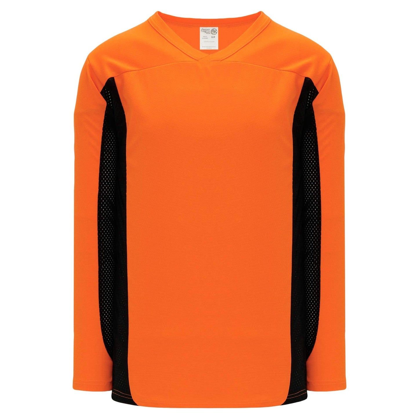 Custom Customization Depot Orange, White League Canada / USA Made Hockey Jerseys