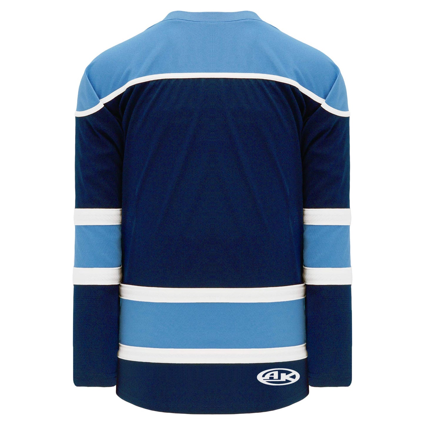 Navy, Sky, White hockey jerseys no minimum