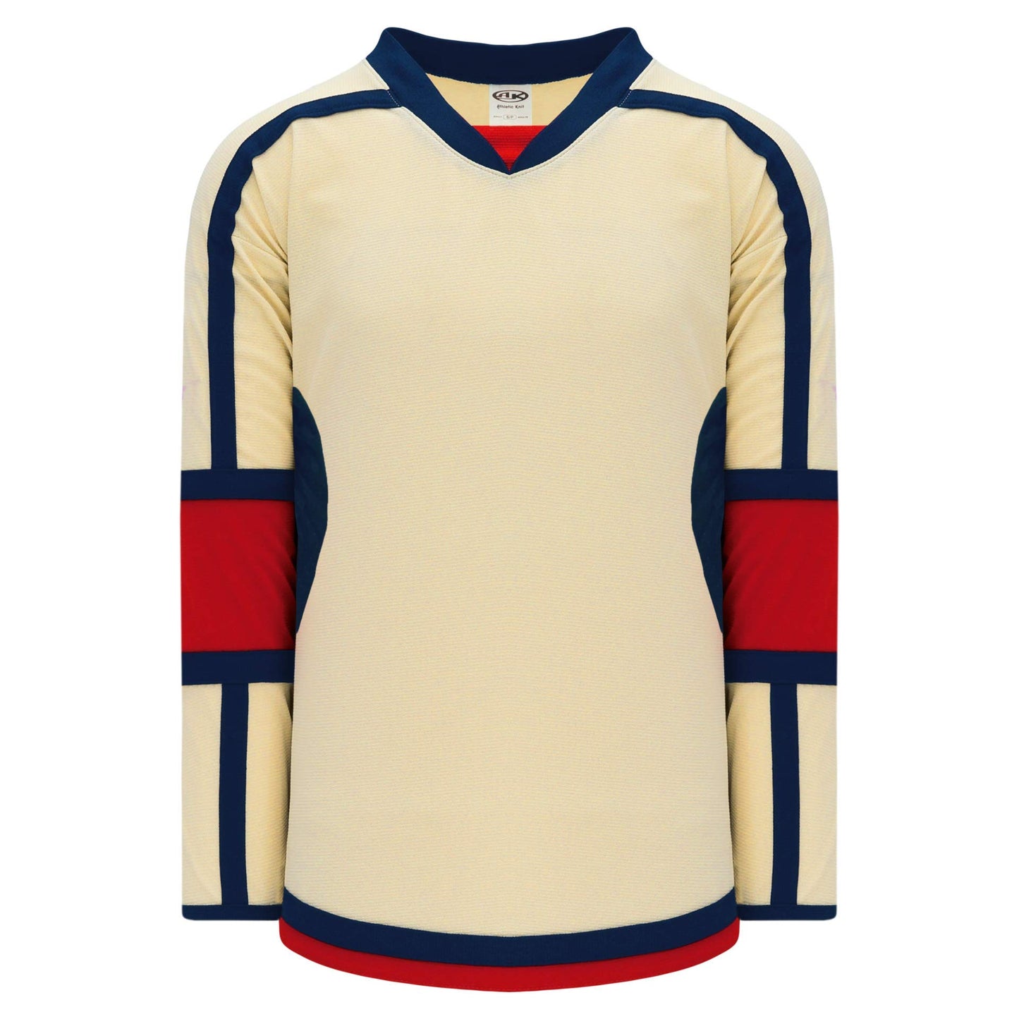 Sand, Navy, Red Durastar Mesh  hockey jerseys no minimum