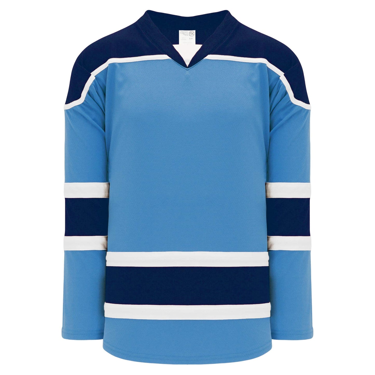 Sky, Navy, White  hockey jerseys no minimum