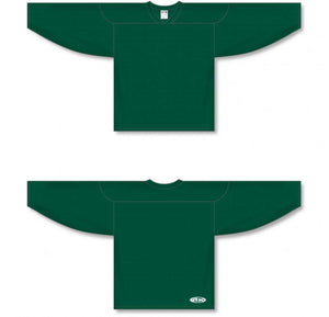 Custom or blank Wholesale Customization Depot Dark Green Practice Plain Blank Hockey Jerseys