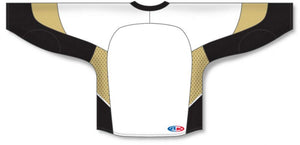 Custom or blank Wholesale 2010 Pittsburgh White Pro Plain Blank Hockey Jerseys