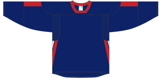 Custom Customization Depot 2006 Team USA Navy Sublimated Sleeve Stripes and Side Inserts