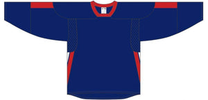 Custom or blank Wholesale Customization Depot 2006 Team USA Navy Sublimated Sleeve Stripes and Side Inserts