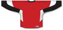 Load image into Gallery viewer, Custom or blank Wholesale 2010 Ottawa RED Gussets Pro Plain Blank Hockey Jerseys