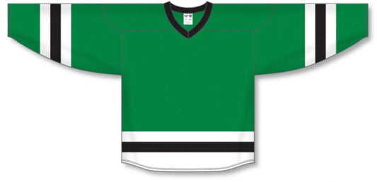 Customization Depot Kelly, White, Black League Canada / USA Made  Hockey Jerseys
