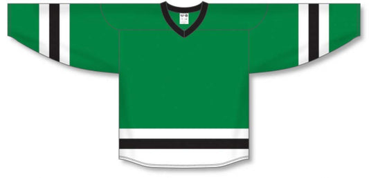 Custom Customization Depot Kelly, White, Black League Canada / USA Made  Hockey Jerseys