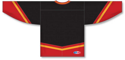 New Calgary 3RD Black Pro Canada / USA Made  Hockey Jerseys