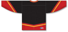 Load image into Gallery viewer, New Calgary 3RD Black Pro Plain Blank Hockey Jerseys