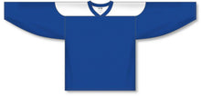 Load image into Gallery viewer, Customization Depot Royal, White League Plain Blank Hockey Jerseys