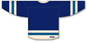 Customization Depot Navy, Sand, Capital League Plain Blank Hockey Jerseys
