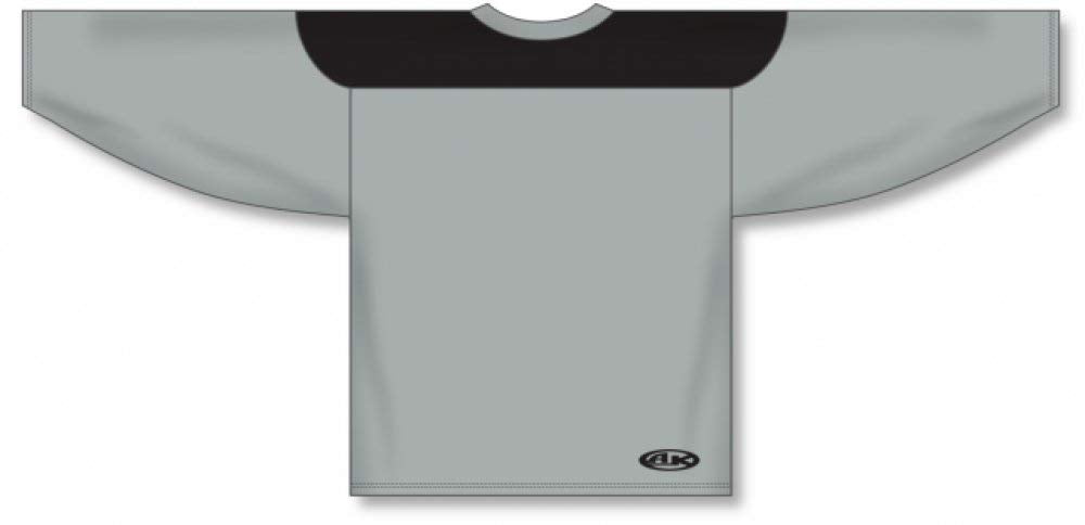 Custom Customization Depot Grey, Black League Canada / USA Made  Hockey Jerseys