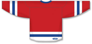 Customization Depot Red, White, Royal League Plain Blank Hockey Jerseys
