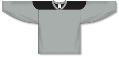 Customization Depot Grey, Black League Canada / USA Made  Hockey Jerseys