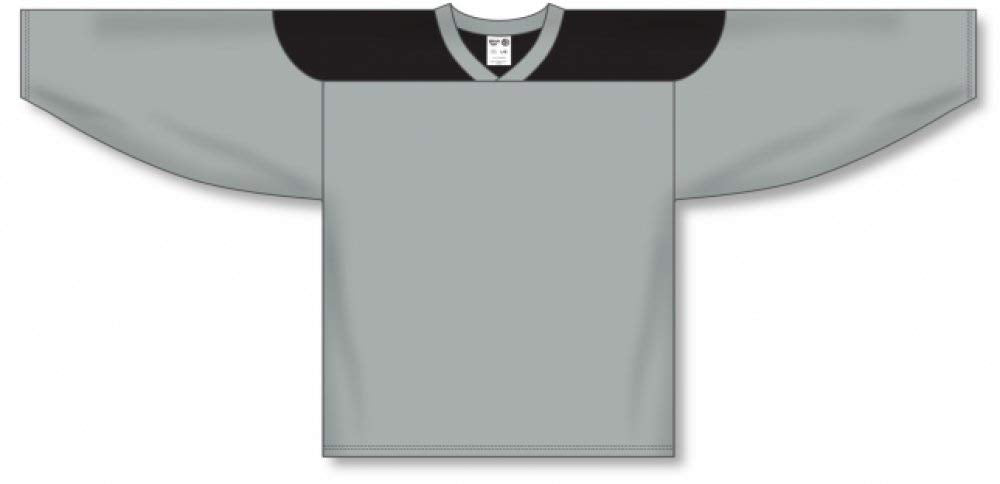 Custom Customization Depot Grey, Black League Canada / USA Made  Hockey Jerseys