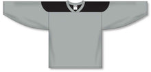 Load image into Gallery viewer, Custom or blank Wholesale Customization Depot Grey, Black League Plain Blank Hockey Jerseys