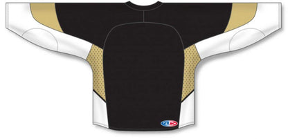 Custom 2010 Pittsburgh Black Gussets Pro Canada / USA Made  Hockey Jerseys