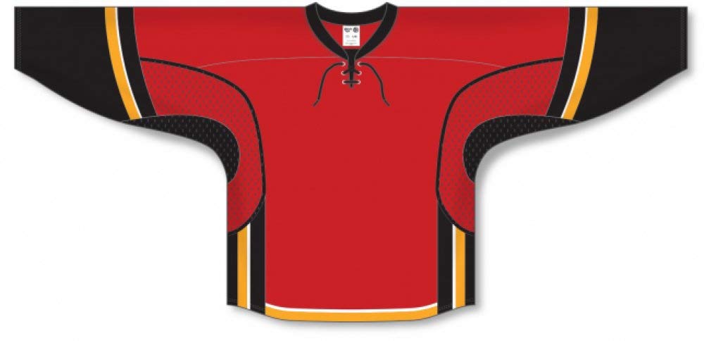 Custom 2013 Calgary Red Pro Canada / USA Made  Hockey Jerseys