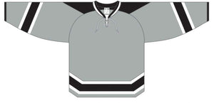 Custom or blank Wholesale LA Stadium Series Grey Pro Plain Blank Hockey Jerseys