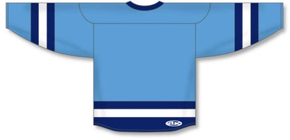 Customization Depot Sky, Navy, White League Canada / USA Made  Hockey Jerseys