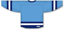 Load image into Gallery viewer, Customization Depot Sky, Navy, White League Plain Blank Hockey Jerseys