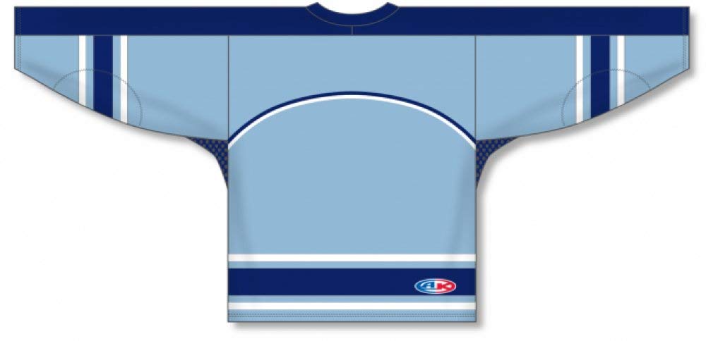 Custom New Maine 3RD Powder Square Lace Neck Pro Canada / USA Made  Hockey Jerseys