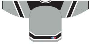 LA Stadium Series Grey Pro Plain Blank Hockey Jerseys