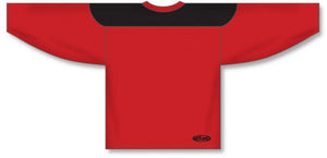 Custom or blank Wholesale Customization Depot Red, Black League Plain Blank Hockey Jerseys